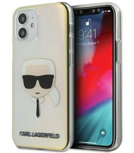 Dėklas Apple iPhone 12 Mini telefonui "KLHCP12SPCKHML Karl Lagerfeld PC/TPU Head Cover"