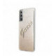 GUHCS21SPCUGLSGO Guess PC/TPU Vintage Cover for Samsung Galaxy S21 Gradient Gold