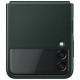 Originalus žalias dėklas "Leather Cover" Samsung Galaxy Z Flip 3 telefonui "EF-VF711LGE"