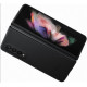 Originalus juodas dėklas "Leather Cover" Samsung Galaxy Z Fold 3 telefonui "EF-VF926LBE"
