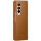 Originalus rudas dėklas "Leather Cover" Samsung Galaxy Z Fold 3 telefonui "EF-VF926LAE"