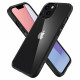 Matinis juodas dėklas Apple iPhone 13 Mini telefonui "Spigen Ultra Hybrid"