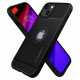 Juodas dėklas Apple iPhone 13 telefonui "Spigen Rugged Armor"