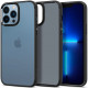 Juodas (Frost) dėklas Apple iPhone 13 Pro telefonui "Spigen Ultra Hybrid"
