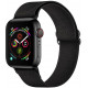 Juoda apyrankė Apple Watch 4 / 5 / 6 / 7 / 8 / 9 / SE / Ultra 1 / 2 (42 / 44 / 45 / 49 mm) laikrodžiui "Tech-Protect Mellow"