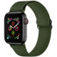 Žalia apyrankė Apple Watch 4 / 5 / 6 / 7 / 8 / 9 / SE / Ultra 1 / 2 (42 / 44 / 45 / 49 mm) laikrodžiui "Tech-Protect Mellow"