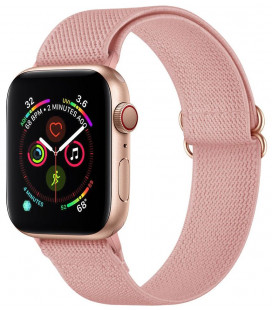 Rožinė apyrankė Apple Watch 4 / 5 / 6 / 7 / SE (38 / 40 / 41 mm) laikrodžiui "Tech-Protect Mellow"