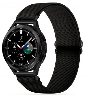 Juoda apyrankė Samsung Galaxy Watch 4 / 5 / 5 Pro (40 / 42 / 44 / 45 / 46 mm) laikrodžiui "Tech-Protect Mellow"