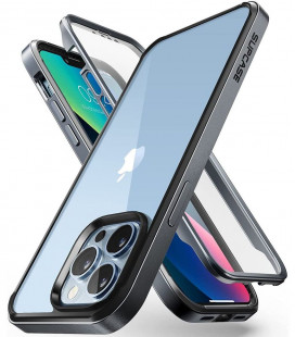 Juodas dėklas Apple iPhone 13 Pro Max telefonui "Supcase UB Edge Pro"