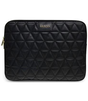 Universalus juodas krepšys nešiojamiems kompiuteriams 13" "GUCS13QLBK Guess Quilted Sleeve"