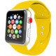 Geltona apyrankė Apple Watch 4 / 5 / 6 / 7 / 8 / 9 / SE / Ultra 1 / 2 (42 / 44 / 45 / 49 mm) laikrodžiui "Tech-Protect Iconband"