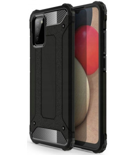 Juodas dėklas Samsung Galaxy A03s telefonui "Tech-Protect Xarmor"