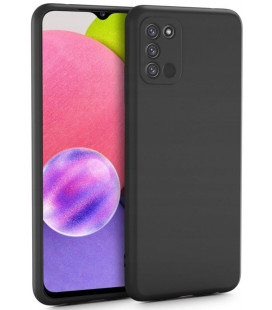 Juodas dėklas Samsung Galaxy A03s telefonui "Tech-protect Icon"