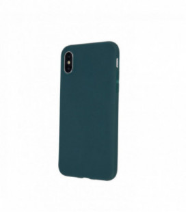Dėklas Rubber TPU Samsung A03s tamsiai žalias