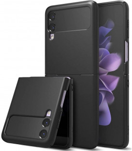 Juodas dėklas Samsung Galaxy Z Flip 3 telefonui "Ringke Slim"