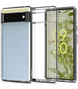 Skaidrus dėklas Google Pixel 6 telefonui "Spigen Ultra Hybrid"