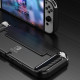 Juodas dėklas Nintendo Switch oLed kompiuteriui "Tech-Protect Tpucarbon"