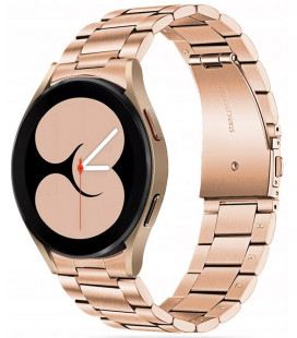 Auksinės spalvos apyrankė Samsung Galaxy Watch 4 / 5 / 5 Pro / 6 laikrodžiui "Tech-Protect Stainless"