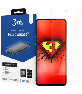 Ekrano apsauga Samsung Galaxy M52 5G telefonui "3MK Flexible Glass"