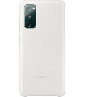 Originalus baltas dėklas "Silicone Cover" Samsung Galaxy S20 FE telefonui "EF-PG780TWE"