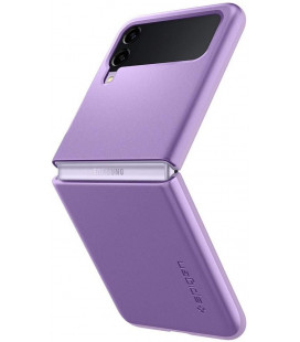 Levandos spalvos dėklas Samsung Galaxy Z Flip 3 telefonui "Spigen Thin Fit"