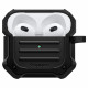Juodas dėklas Apple Airpods 3 ausinėms "Spigen Tough Armor"