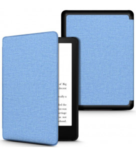 Šviesiai mėlynas atverčiamas dėklas Amazon Kindle Paperwhite V / 5 / Signature Edition skaityklei "Tech-Protect Smartcase"
