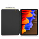 Juodas atverčiamas dėklas Samsung Galaxy Tab S7 FE 5G 12.4 T730 / T736B planšetei "Tech-Protect SC Pen"