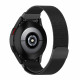 Juoda apyrankė Samsung Galaxy Watch 4 / 5 / 5 Pro / 6 laikrodžiui "Tech-Protect Milaneseband 2"