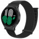 Juoda apyrankė Samsung Galaxy Watch 4 / 5 / 5 Pro / 6 laikrodžiui "Tech-Protect Nylon"