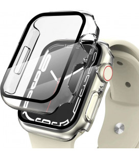 Skaidrus dėklas Apple Watch 7 / 8 (41mm) laikrodžiui "Tech-Protect Defense360"