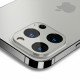 Sidabrinės spalvos kameros apsauga Apple iPhone 13 Pro / 13 Pro Max telefono kamerai apsaugoti "Spigen Optik.TR Camera Protector