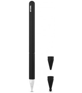 Juodas dėklas Apple Pencil 2 pieštukui "Tech-Protect Smooth"