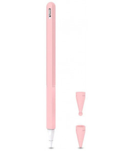 Rožinis dėklas Apple Pencil 2 pieštukui "Tech-Protect Smooth"