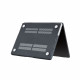 Matinis juodas dėklas Apple MacBook Pro 14 M1 / M2 / M3 2021-2023 kompiuteriui "Tech-Protect Smartshell"