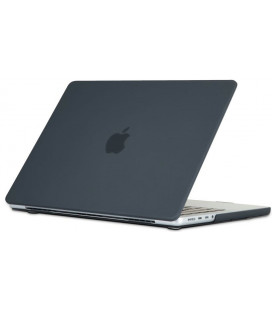 Matinis juodas dėklas Apple MacBook Pro 14 2021-2023 kompiuteriui "Tech-Protect Smartshell"