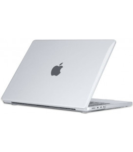 Skaidrus dėklas Apple MacBook Pro 14 2021-2022 kompiuteriui "Tech-Protect Smartshell"