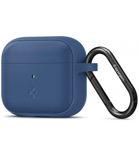 Mėlynas dėklas Apple Airpods 3 ausinėms "Spigen Silicone Fit"
