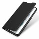 Juodas atverčiamas dėklas Samsung Galaxy S21 FE telefonui "Dux Ducis Skin Pro"