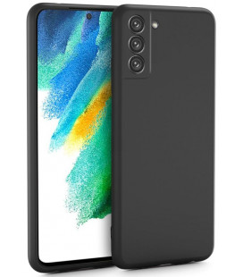 Juodas dėklas Samsung Galaxy S21 FE telefonui "Tech-protect Icon"