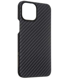 Juodas dėklas Apple iPhone 13 Mini telefonui "Tactical MagForce Aramid Cover"