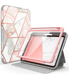 Atverčiamas dėklas Apple iPad Mini 6 2021 planšetei "Supcase Cosmo Marble"