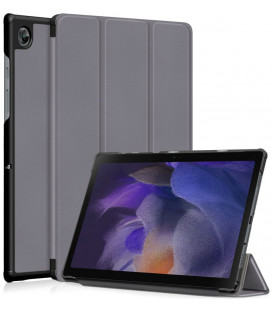 Pilkas atverčiamas dėklas Samsung Galaxy Tab A8 10.5 X200 / X205 planšetei "Tech-Protect Smartcase"