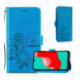 Dėklas Flower Book Samsung A525 A52/A526 A52 5G/A528 A52s 5G mėlynas