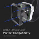 Apsauginis grūdintas stiklas Apple Watch 7 / 8 / 9 (41mm) laikrodžiui "Whitestone Dome Glass 2-Pack"