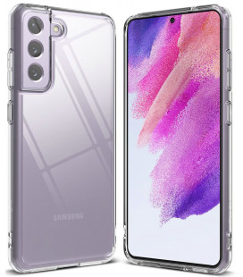 Skaidrus dėklas Samsung Galaxy S21 FE telefonui "Ringke Fusion"