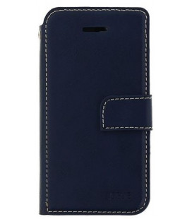 Mėlynas atverčiamas dėklas Samsung Galaxy S21 FE telefonui "Molan Cano Issue"