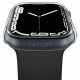 Skaidrus dėklas Apple Watch 7 / 8 / 9 (45mm) laikrodžiui "Spigen Thin Fit"