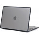 Skaidrus / juodas dėklas Apple MacBook Pro 14 2021-2022 kompiuteriui "Tech-Protect HardShell"