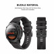 Juoda apyrankė Garmin Fenix 5X / 5X Plus / 6X / 6X Pro / 7X / 8 / 8 Pro / 9 / 9 Pro (51 mm) laikrodžiui "Tech-Protect Smooth"